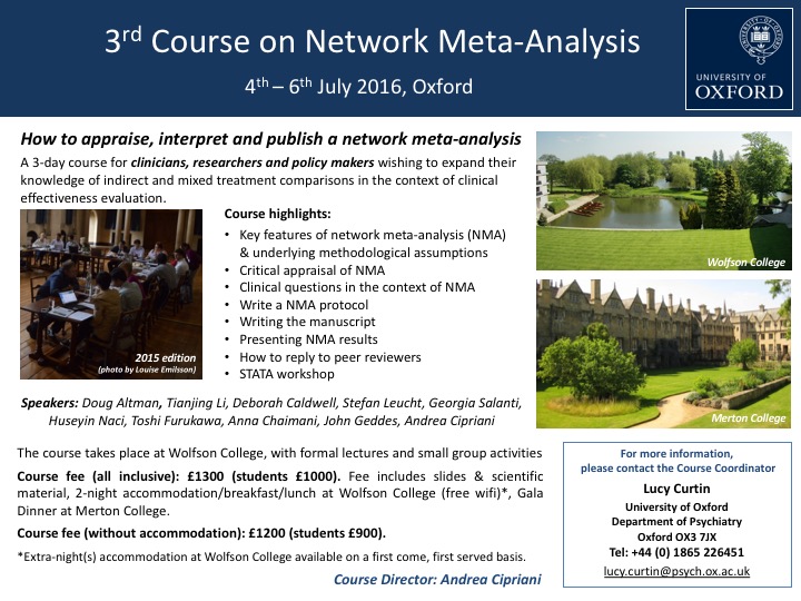 NMA course advert